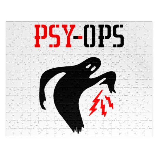 Psy-ops Secret Military Group US Armed Forces Jigsaw Puzzles