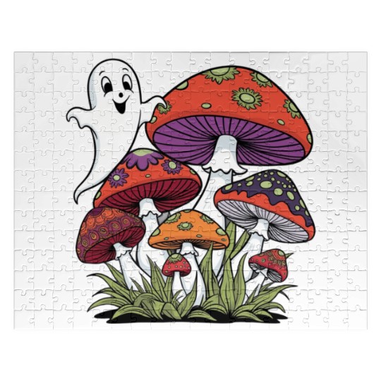 Jigsaw Puzzles mushrooms halloween