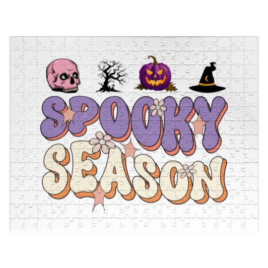 Spooky Season Jigsaw Puzzles Design