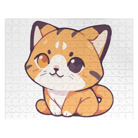 Meow Series: Laid-Back Ginger Jigsaw Puzzles