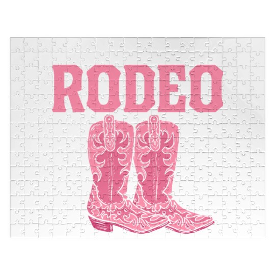 Bridal Party Bachelorette Party Rodeo The Bride's Jigsaw Puzzles