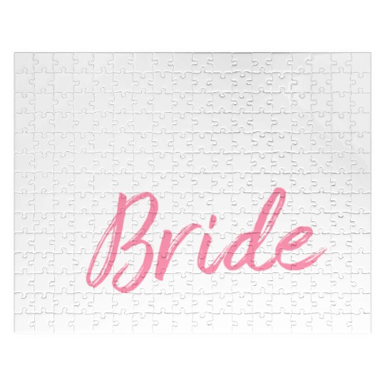 Team Bride Bridal Party Bachelorette Party Jigsaw Puzzles