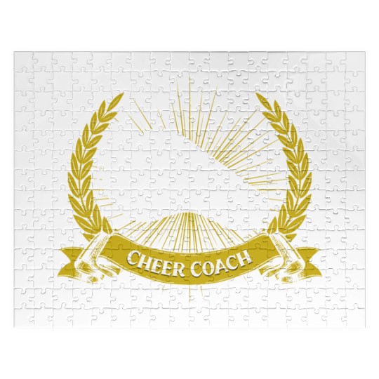 Cheer Coach Cheerleading Funny Cheerleader Humor S Jigsaw Puzzles