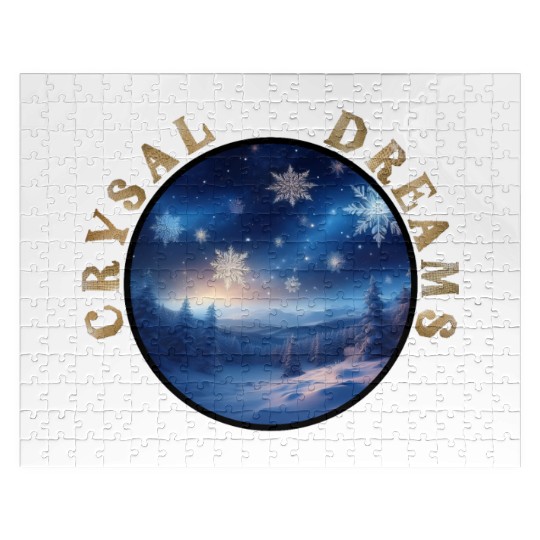 Crystal Dreams - A Winter Wonderland Jigsaw Puzzles