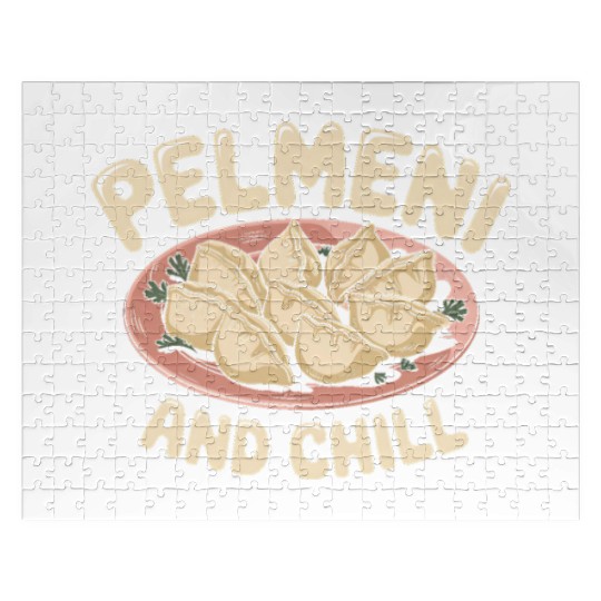 Pelmeni Dumpling Russian Comfort Food Jigsaw Puzzles