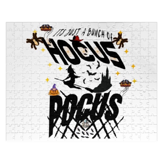 Hocus Pocus Halloween Jigsaw Puzzles for Women Fall Jigsaw Puzzles Sh