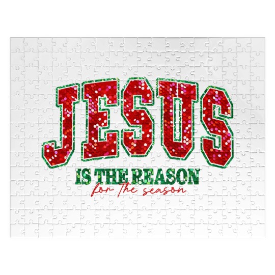 Jesus is the reason for the season Jigsaw Puzzles