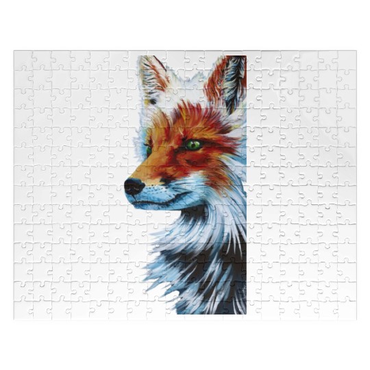 Emerald Eyed Fox Jigsaw Puzzles
