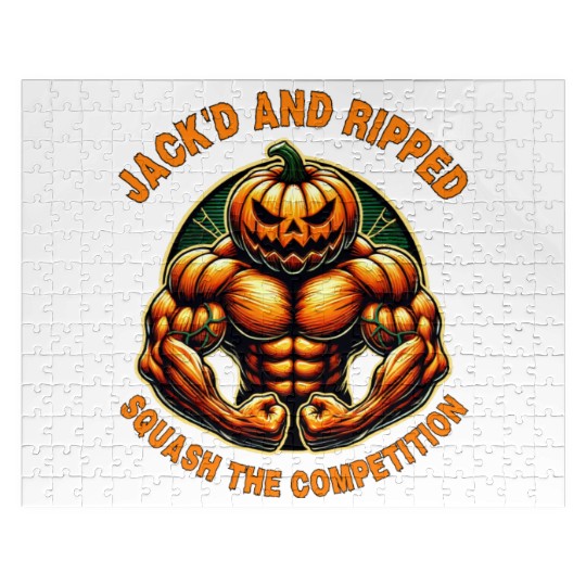 Jack'd and Ripped (Orange Edition) Jigsaw Puzzles