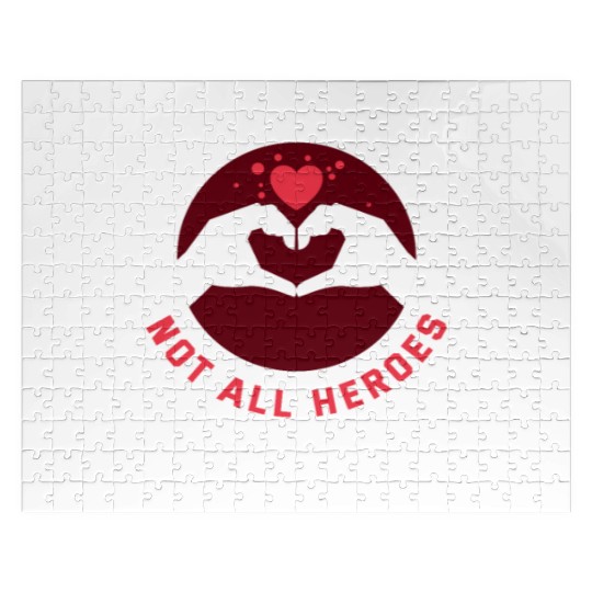 Social Worker Not All Heroes Wear Capes Jigsaw Puzzles