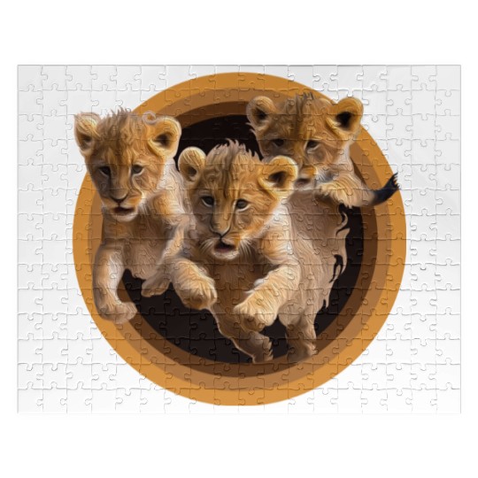 Kittens, Lion cubs Jigsaw Puzzles