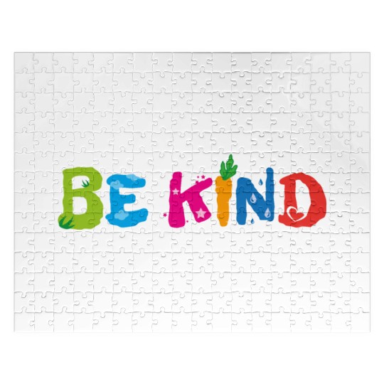 Be Kind nature environment Jigsaw Puzzles