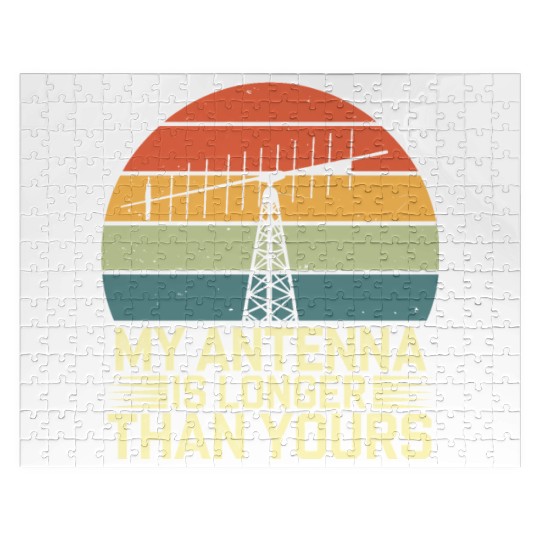 Amateur Radio Operator Ham Radio My Antenna Is Jigsaw Puzzles