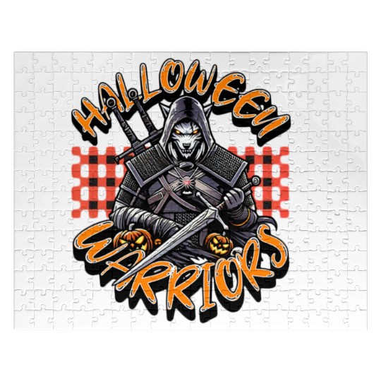 halloween warriors Jigsaw Puzzles