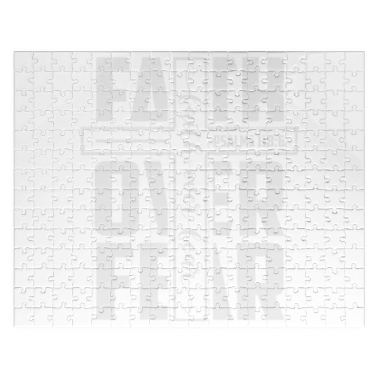 Faith over Fear | Motivational | Inspirational Jigsaw Puzzles