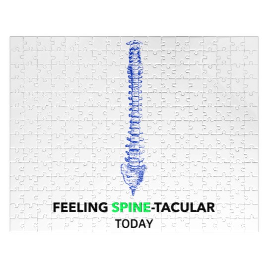 Feeling Spine-tacular Today! Anatomy Teacher Jigsaw Puzzles