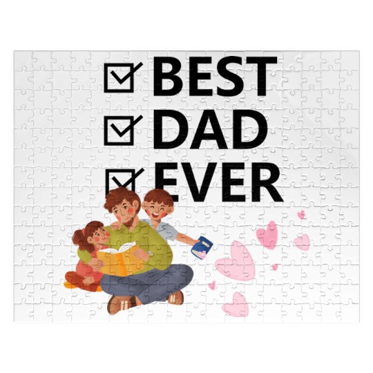 Best Dad Ever Jigsaw Puzzles