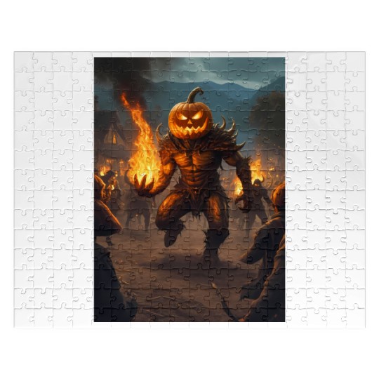 Pumpkin Fiend: A Halloween Horror Jigsaw Puzzles