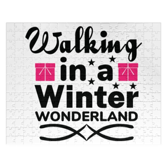 Walking in a winter wonderland Jigsaw Puzzles