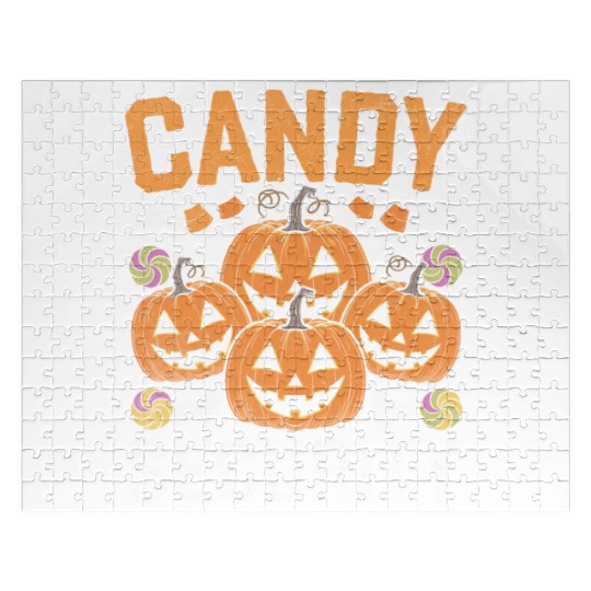 Candy Security Halloween Design Jigsaw Puzzles