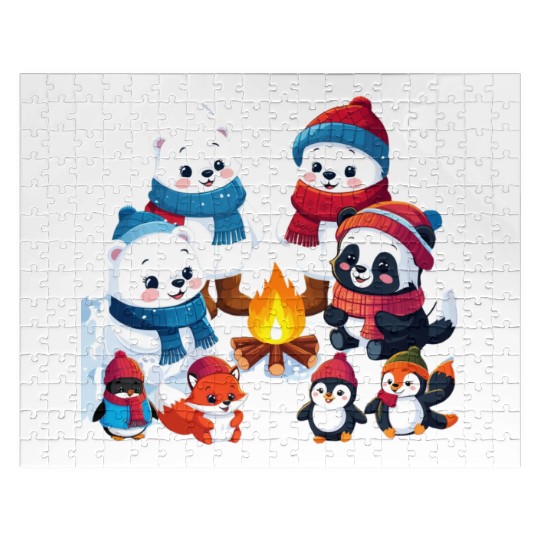 Winter Wonderland Critters Jigsaw Puzzles