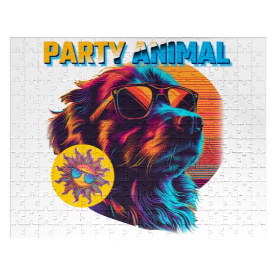 Party Animal Vintage Jigsaw Puzzles