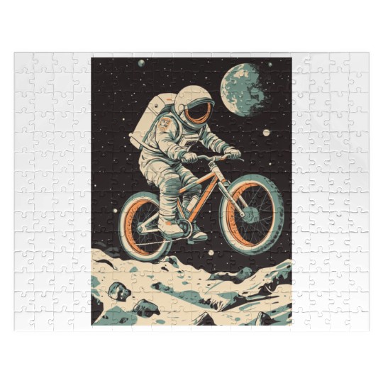 Astro Biking Jigsaw Puzzles
