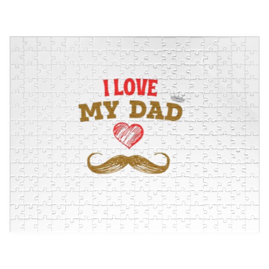I Love My Dad - Heartfelt Father’s Day Jigsaw Puzzles