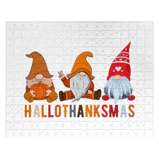 HalloThanksMas Jigsaw Puzzles