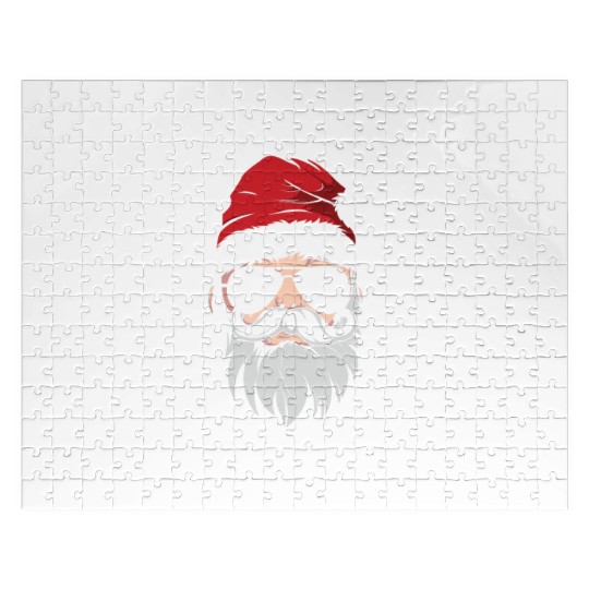 I Do It For the Ho's (Funny Christmas Santa) Jigsaw Puzzles