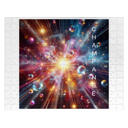 Champagne Supernova Jigsaw Puzzles