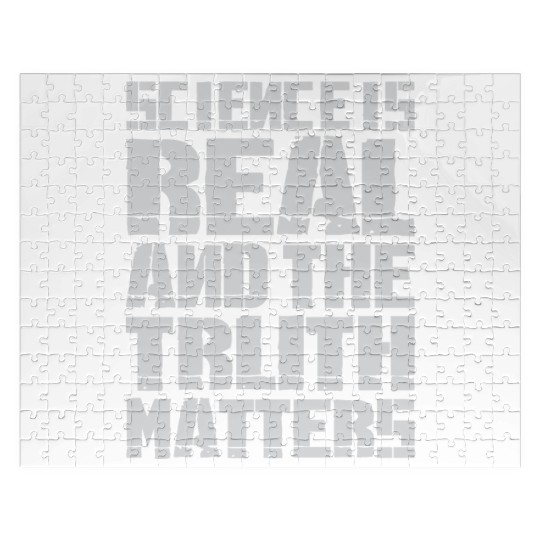 Science Is Real And The Truth Matters Jigsaw Puzzles