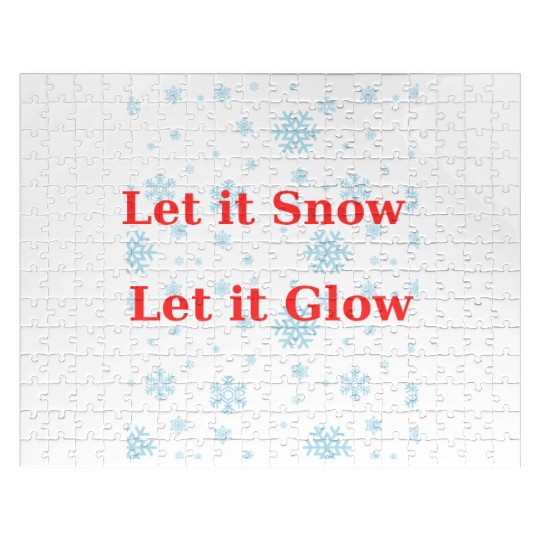 Christmas Cheer in a cup Funny Christmas on Bella Jigsaw Puzzles