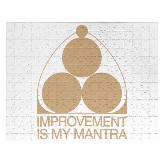 Kaizen Improvement Is My Mantra Philosophy Jigsaw Puzzles