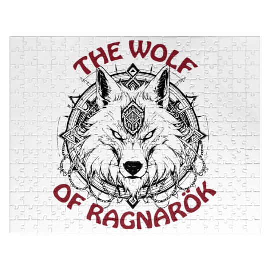 The Wolf of Ragnarök Jigsaw Puzzles