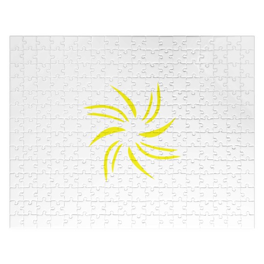 Swirl Flower Spring Summer Flowers Beautiful Art Jigsaw Puzzles