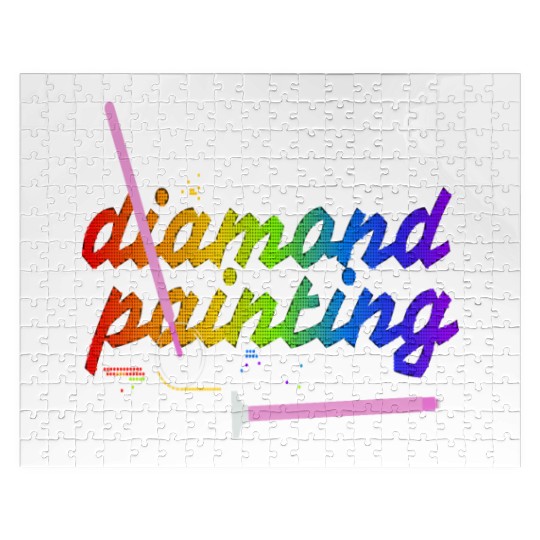 I Love Diamond Painting Jigsaw Puzzles