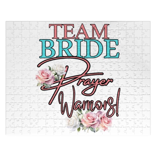 Team Bride Prayer Warriors Jigsaw Puzzles