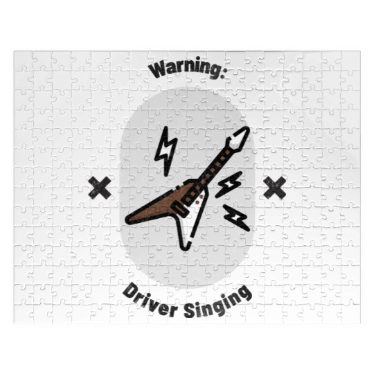Warning Driver Singing Jigsaw Puzzles