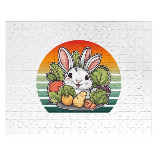 LETTUCE BE FRIENDS FUR-EVER Jigsaw Puzzles