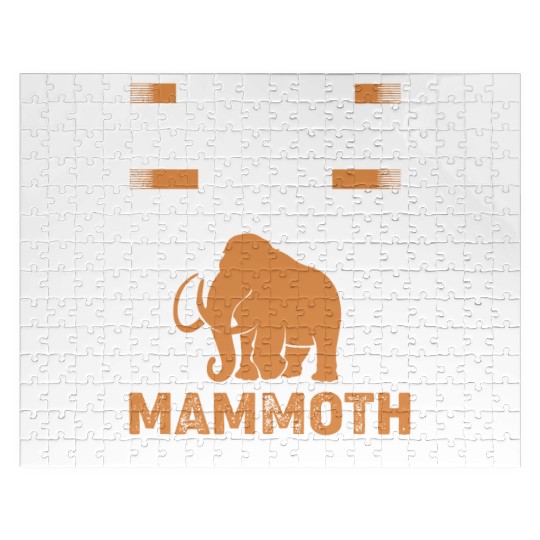 Always Be Yourself Except Vintage Woolly Mammoth Jigsaw Puzzles
