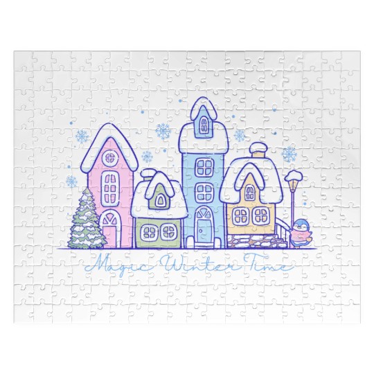 Magic winter time Jigsaw Puzzles
