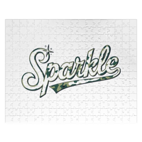 The Sparkle Army Camouflage Jigsaw Puzzles