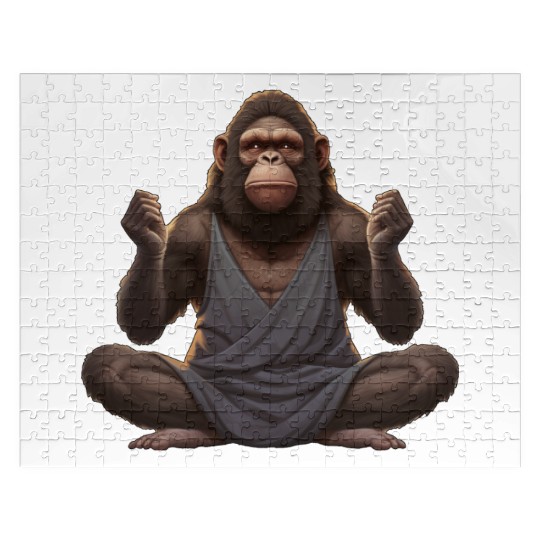 Monkey Yoga Jigsaw Puzzles