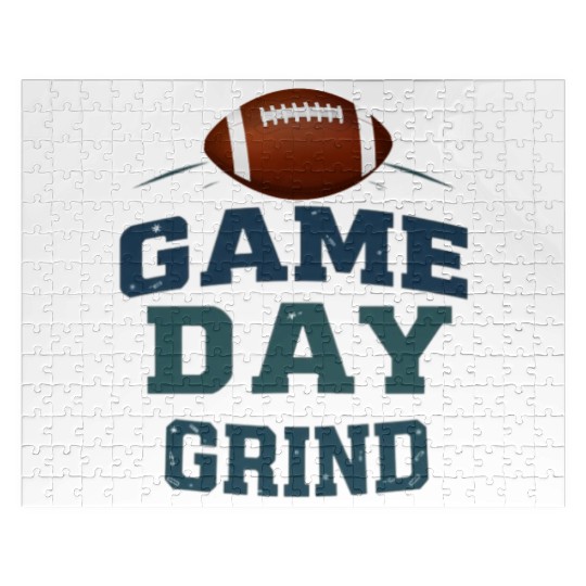Game Day Challenge - Grind to the Finish, football Jigsaw Puzzles