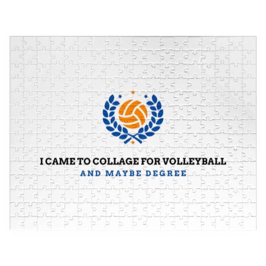 I Came to College for Volleyball… and Maybe... Jigsaw Puzzles