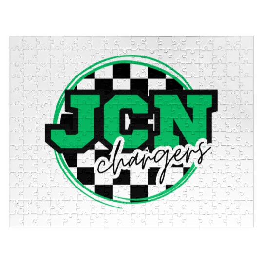 JCN Chargers checkerboard, Jefferson County North Jigsaw Puzzles