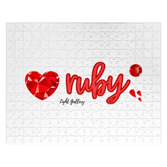 Ruby gemstone jewel Jigsaw Puzzles