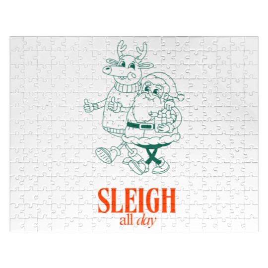 Sleigh all Day Jigsaw Puzzles