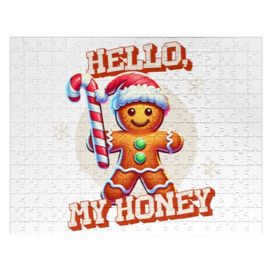 Gingerbread Man - Hello, My Honey! Jigsaw Puzzles